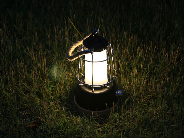 Lanternas de LED de bambu OEMLIGHTPARTS para camping e decoração de casa